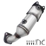 JT Exhaust Right Catalytic Converter Compatible with Town & Country 2011-2016, Grand Caravan 2011-2016, Journey 2011-2017 V6 3.6L (EPA Compliant) - Retail: $86
