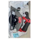 MilwaukeeM12 FUEL 12V Lithium-Ion Brushless 5-3/8 in. Cordless Circular Saw (Tool-Only) - Retail: $184.99