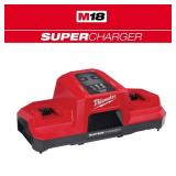 Milwaukee Tool M18 Dual Bay Simultaneous Super Charger