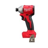 Milwaukee Electric - M18TRADE Compact BRUSHLESS 1/4 HEX Impact Drive TOOL ONLY