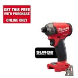 Milwaukee 2760-20 M18 Fuel Surge 18 v  Cordless Drill Driver - Tool Only - Retail: $199