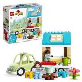 LEGO DUPLO Town Family House on Wheels Toy with Car 10986