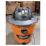 Ridgid NXT HD1200 - Vacuum Cleaner 12 Gallon - Canister - Bag / Bagless (Pre Owned, Missing Hose and Attachments)