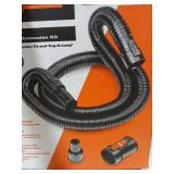 Ridgid 1-7/8 in. x 7 ft. VT1720 Locking Vacuum Hose Kit Accessory Shop Vacuum Attachments for  Wet Dry Vacs