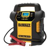 Dewalt 1600 Peak Amp Jump Starter with Digital Compressor and USB Power Bank (No Power To Cables)