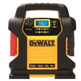 Dewalt 1600 Peak Amp Jump Starter with Digital Compressor and USB Power Bank (No Power To Cables)