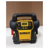 Dewalt 1600 Peak Amp Jump Starter with Digital Compressor and USB Power Bank (No Power To Cables)
