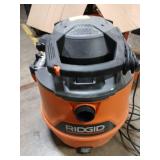 Ridgid 16 Gal. 6.5 Peak HP NXT Shop Vacuum Wet Dry Vac with Detachable Blower, Filter, Locking Hose and Accessories HD1600 (Pre Owned, No Filter)