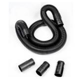 RIDGID 2-1/2  x 7  Dual-Flex Tug-A-Long Locking Vacuum Hose for Wet/Dry Vacuums