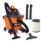 RIDGID HD09001 9 Gal. 4.25-Peak HP NXT Wet/Dry Vac (Pre Owned, Missing Some Attachments)