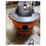 RIDGID HD09001 9 Gal. 4.25-Peak HP NXT Wet/Dry Vac (Pre Owned, Missing Some Attachments)