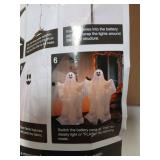 Light Up Stand Up Ghosts 2pk