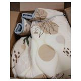 Blissful Diary Baby Play Mats for Floor, 50x50 Playpen Mat, Thick Cushioning Padding Foam Playmat for Baby and Toddlers Infants, Non-Slip & Machine Washable, Earth Tones Design