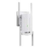 AX3000 WiFi 6 Extender, Netboost WiFi Extender 2025, WiFi Repeater Wireless Signal Booster with Gigabit Ethernet Port,Dual Band 2.4GHz&5GHz, Covers Up to 12,999sq. ft, Faster Speed, Quick Setup