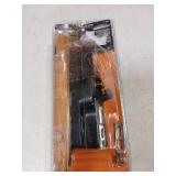Prime-Line Products C 1095 3-1/2 in. Black Diecast Sliding Glass Door Handle with Wooden Pull  Acorn