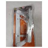 Sliding Patio Door Handle Set White Diecast  Mortise Style  Non-Keyed (Fits 3-15/16 Hole Spacing)