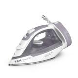 T-Fal Virtuo Steam Iron for Clothes with Retractable Cord, Portable Iron and Steamer for Clothes, Ceramic Nonstick Soleplate, 1500 Watts, Anti-Drip, Auto-Off, Scratch Resistant, Grey - Retail: $50