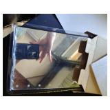 Vanity Makeup Mirror with Lights, Touch Dimming Screen 16 LED Lighted Vanity Travel Portable Mirror, Black Cosmetic Tabletop Wall Mirror Gifts for Mothers, Mom, Wife, Women, Girl - Retail: $13