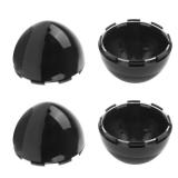 Rheedal 4Pcs 96.2mm(3.79inch) Center Caps for Ultra Motorsports Wheel Rim Replacement 89-0401 614-3625 Hub Cap,(High Gloss Black Out 96.2mm, Inner 90.6mm) - Retail: $53