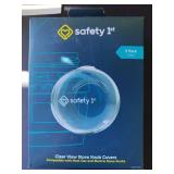 Safety 1st Child Proof Stove Knob Covers, Clear View Stove Knob Safety Covers (Set of 5) - Retail: $10
