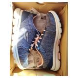 Skechers Womenfts Go Walk 5 True Sneaker, NavyPink, 8.5 - Retail: $54