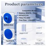 303279 Spa Filter Hot Tub Filter,Replacement for FC-2402, PFF42TC-P4, 78460, SD-01322, Lifesmart, AquaTerra, Freeflow Spas, 1 12\ MPT Thread (1 Pack) - Retail: $20