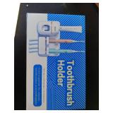 TuCao Toothpaste Dispenser Wall Mounted, Automatic Toothpaste Dispenser for Kids, Toothbrush Dispenser for Bathroom with 4 Toothbrush Slots - Retail: $14