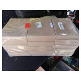 RJ Displays 15 Pack Jewelry Brown Kraft Color Paper Cardboard Cotton Filled Jewelry Bracelets, Necklaces, Brooch, Bangles, Watches Gift Display Presentation Box Size 7" x 5" x 1-18" - Retail: $25