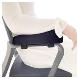 Easy-you Office Chair Armrest Covers, Set of 2 Comfortable Armrest Elbow Pillow (2 Black Armrest Pillow) - Retail: $12
