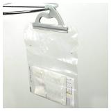 Monaco Hanging Storage Bags, 15-Pack of 10 x 12.5-inch Clear Plastic Bags for Classroom, Library, and Pharmacy Use - Retail: $28