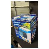 Arctic Air Pure Chill 2.0 Evaporative Air Cooler by Ontel - Powerful, Quiet, Lightweight and Portable Space Cooler with Hydro-Chill Technology For Bedroom, Office, Living Room and More,Blue - Retail: 