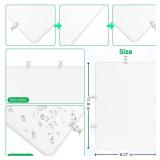 DGLOZE 2PCS Divider Tray for Bogg Bag X Large - Divide Space and Organizer Bags - Beach Bag Accessories (White) - Retail: $10
