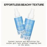 Pacifica Beauty, Salty Waves Texture Sea Salt Spray for Hair, Beachy Waves, Wavy Hair Products, Hydrating, Banana Scent, Curl Enhancing, Paraben Free, Sulfate Free, Vegan and Cruelty Free - Retail: $1