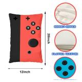 Undergo A Set of 2 Throw Pillow Cases- Gamer Gifts for Teen Boys - Soft Gaming Throw Pillow Cases Cushion Covers for Living Room Bedroom Game Room Decor 12 x 20 inches - Retail: $13