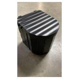 Black Collapsible Camping Toilet with Lantern  - Retail: $45