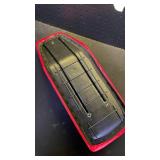 Red Vinyl Motorcycle Seat - Retail: $45