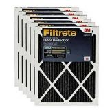 Filtrete 14x30x1  AC Furnace Air Filter  MPR 1200  Allergen Defense Odor Reduction  6-Pack (exact dimensions 13.81 x 29.81 x 0.81) - Retail: $157