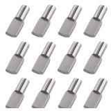 5mm Shelf Pegs Pins,60 Pieces Cabinet Furniture Spoon Shape Support Pegs for Shelves Nickel Plated - Retail: $5