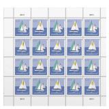 Sailboats Postcard Stamps (1 Sheet (20 Stamps) - Retail: $18