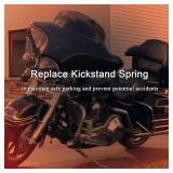 FOVPLUE Kickstand Spring, Jiffy Stand spring for Harley Touring 1999-2006,for Road Glide Road King Street Glide Electra Glide FLHTCUSE,Chrome Plated,Replaces for 50112-99 - Retail: $9