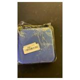 XiongYe CD Wallet, 32 Capacity Heavy Duty, Car DVD Case Holder, Portable Storage Disk, Hard Shell Case (Blue) - Retail: $8