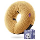 Loflaze Inflatable Dog Cone Collar - Dog Neck Donut Cone Collar Alternative After Surgery - Soft Cone for Large Medium Small Dogs Cats - Alternative Recovery E Collar (Yello, L) - Retail: $20