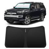 INSAUTO Foldable Windshield Sun Shade for Toyota 4Runner 2010-2025, Heat and UV Protection Car Sunshade with Storage Bag, Keep Interior Cool and Easy Installation - Retail: $15