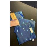 Tiny Twinkle 3 Pack Reusable Snack Bags - Machine Washable, PFAS, PVC, BPA, Phthalate-Free Reusable Baby and Toddler Food Safe Snack Bags (Ocean) - Retail: $17