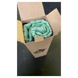 Kevin Textile Outdoor Waterproof Throw Pillow Covers Pack of 2 Farmhouse Decorative Cushion Covers for Garden Patio Tent Balcony Bench Couch Sofa 20x20 Inch, Sage Green - Retail: $18