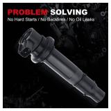 Ignition Coil ASSY For Yamaha WR450F 2003-2011, YZ450F 2003-2009, YFZ450 2004-2013, YFZ450 Bill Balance Edition 2006 2007, YFZ450 SE 2007 2008 - Retail: $15