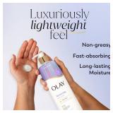 Olay Body Lotion for Women, Smoothing with Retinol Serum, Visibly Smoother Skin, 24hr Moisture and Hydration, Fast Absorbing Formula, Vitamin B3 Complex, For All Skin Types, 17 fl oz - Retail: $11