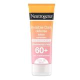 Neutrogena Invisible Daily Defense Fragrance-Free Sunscreen Lotion, Broad Spectrum SPF 60+, Oxybenzone-Free and Water-Resistant, Sun and Environmental Aggressor Protection, 3.0 fl. oz - Retail: $9