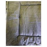Washable Dog Bed Mat Reversible Dog Crate Pad Soft Fluffy Pet Kennel Beds Dog Sleeping Mattress for Large Jumbo Medium Small Dogs, 29 x 18 Inch, Gray - Retail: $19