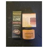 Revolution Beauty Makeup Collection Bundle: Lip Kit, Baking Powder, Contour, and Concealer  - Retail: $35